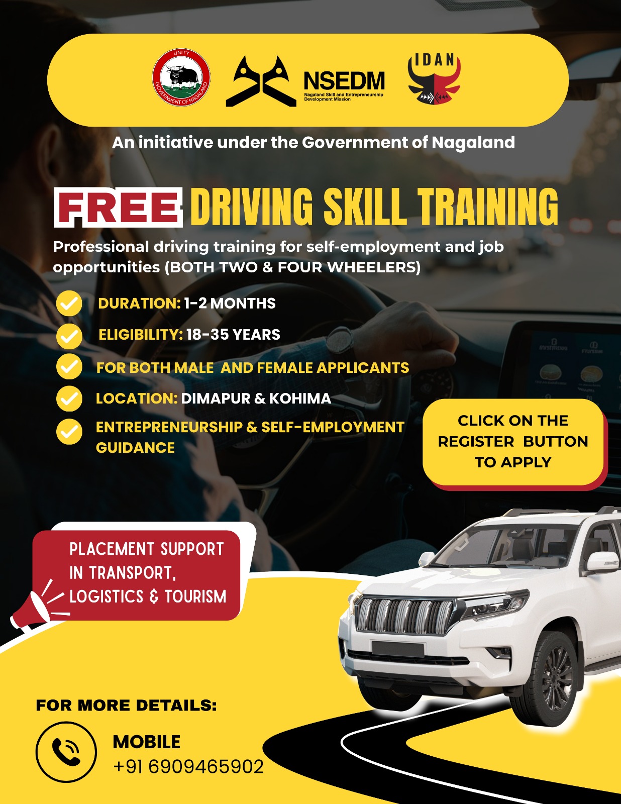 Gear Up for a Driving Career – Free Skill Training