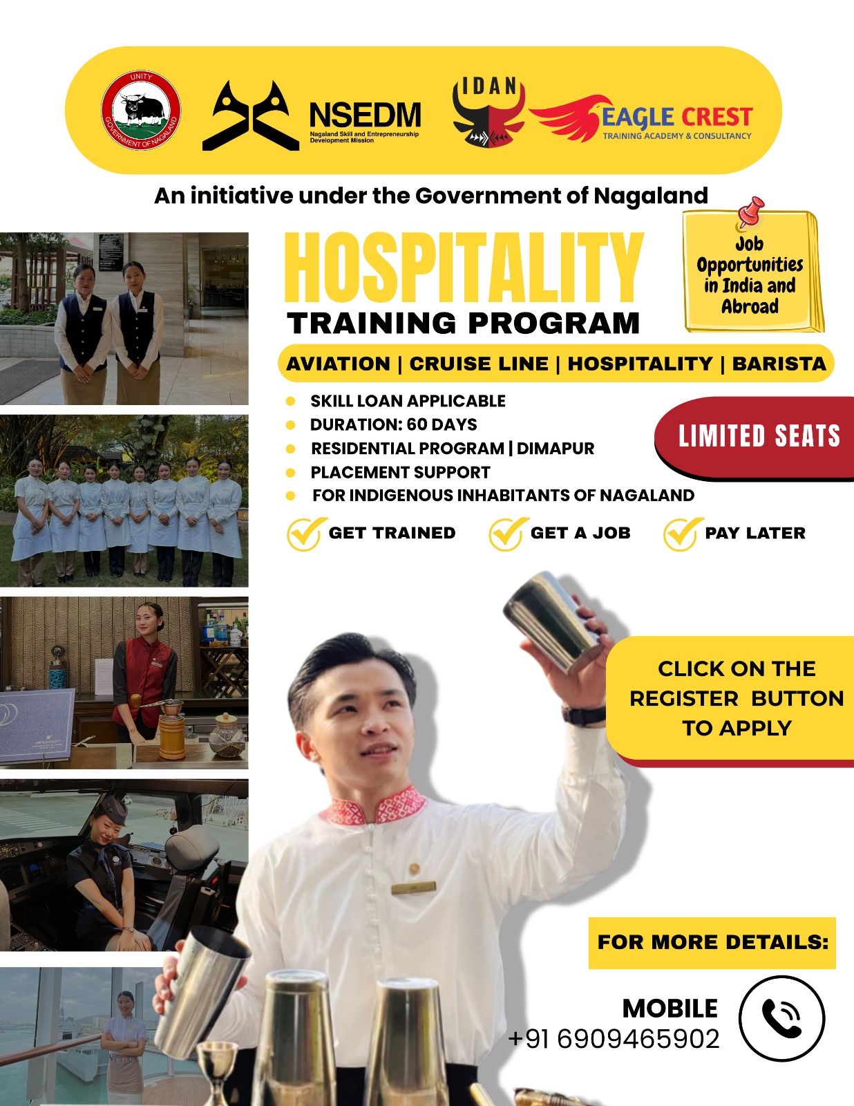 Train Today, Work Anywhere – Hospitality Careers Await!